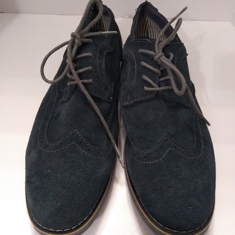 Alpine Swiss Genuine Leather Oxford Shoes